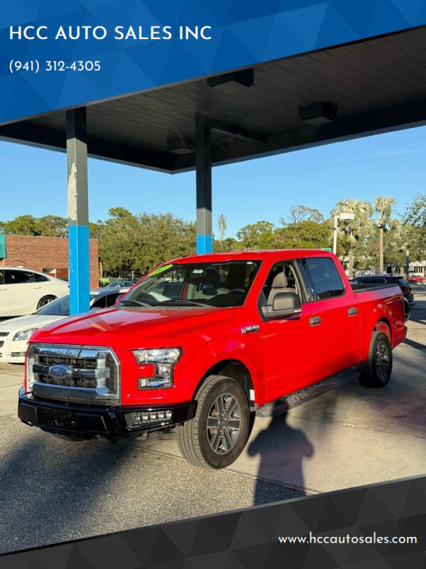 2015 Ford F-150 for sale at HCC AUTO SALES INC in Sarasota FL