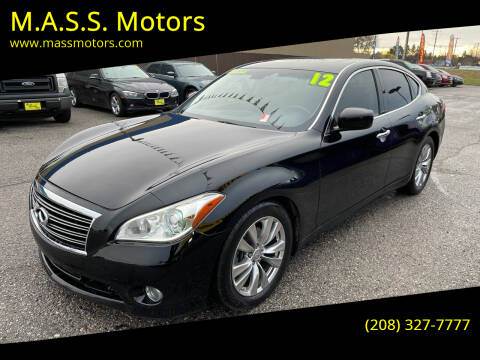 2012 Infiniti M56 for sale at M.A.S.S. Motors in Boise ID