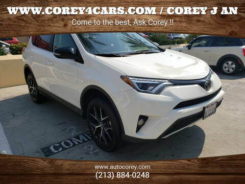 2018 Toyota RAV4 for sale at WWW.COREY4CARS.COM / COREY J AN in Los Angeles CA