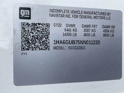 2022 Chevrolet Express 4500