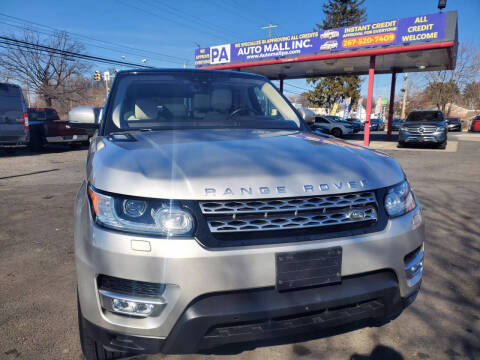 2017 Land Rover Range Rover Sport for sale at PA Auto Mall Inc in Bensalem PA
