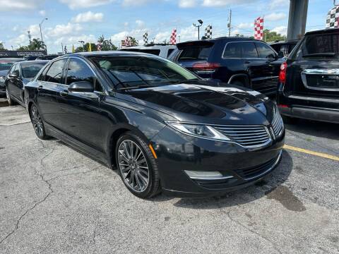 2014 Lincoln MKZ Hybrid for sale at America Auto Wholesale Inc in Miami FL