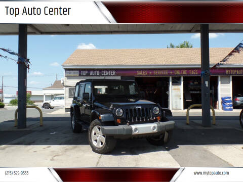 2009 Jeep Wrangler Unlimited for sale at Top Auto Center in Quakertown PA