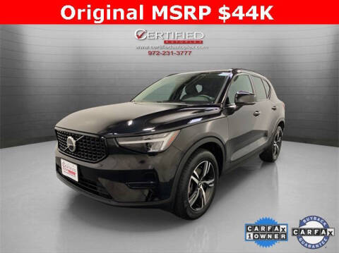 2024 Volvo XC40 for sale at CERTIFIED AUTOPLEX INC in Dallas TX