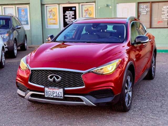 2017 INFINITI QX30 for sale at STARK AUTO SALES INC in Modesto, CA