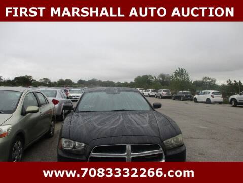 2012 Dodge Charger for sale at First Marshall Auto Auction in Harvey IL
