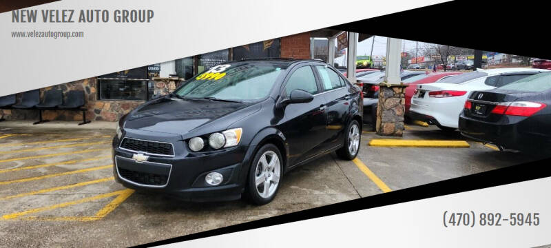 2013 Chevrolet Sonic for sale at NEW VELEZ AUTO GROUP in Gainesville GA