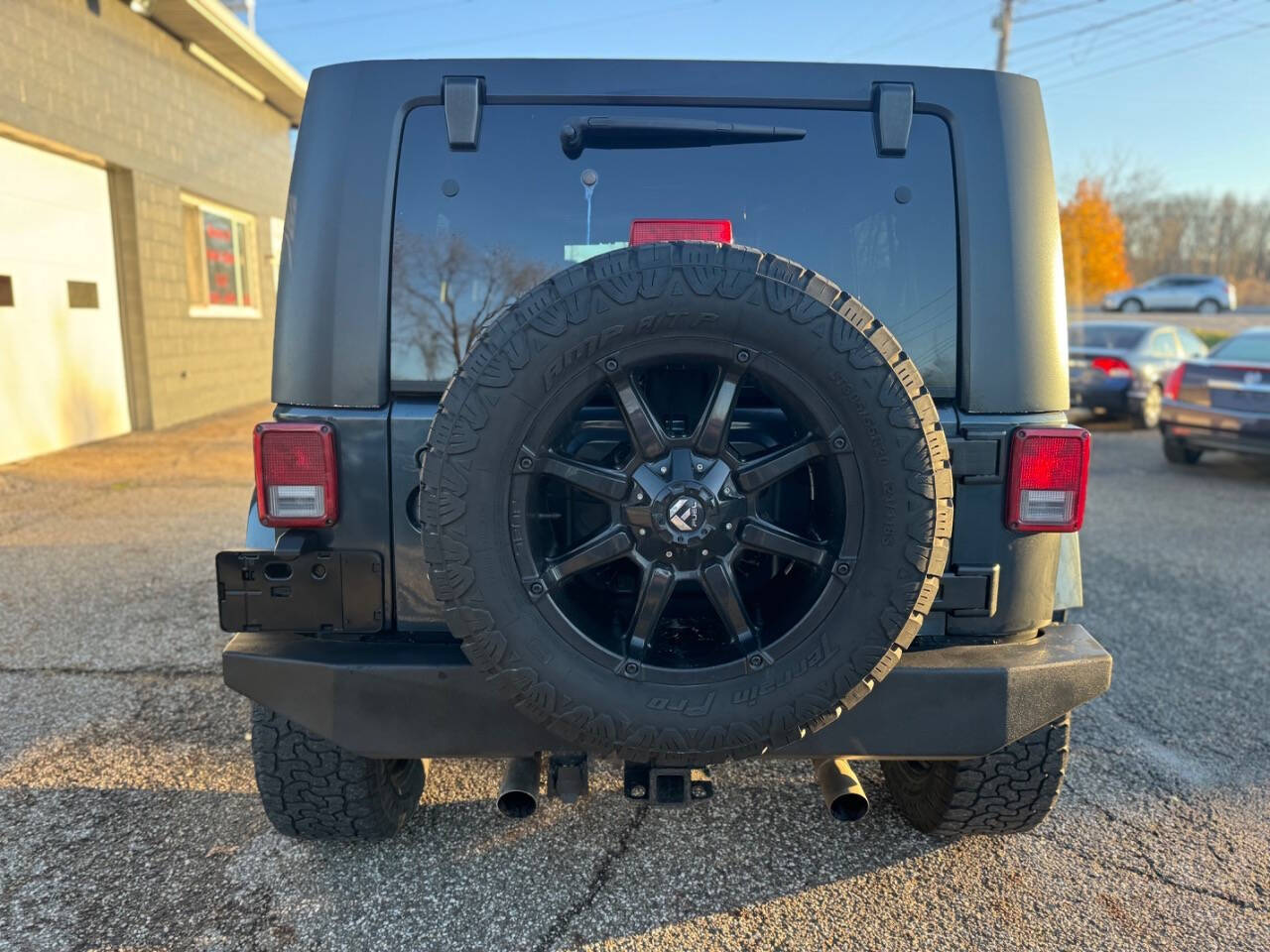 2008 Jeep Wrangler Unlimited for sale at ROUTE 8 AUTO SALES LLC in Peninsula, OH