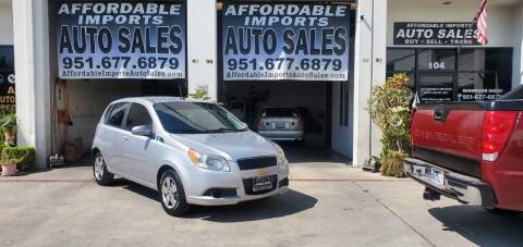 2009 Chevrolet Aveo for sale at Affordable Imports Auto Sales in Murrieta CA