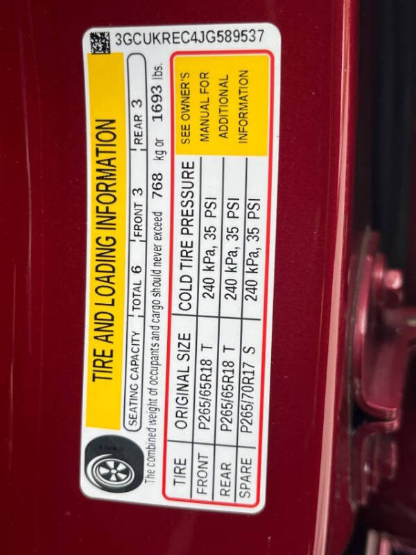 2018 Chevrolet Silverado 1500