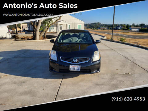 2011 Nissan Sentra for sale at Antonio's Auto Sales in Cameron Park CA