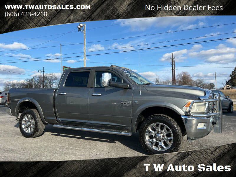 2012 RAM 2500 for sale at T W Auto Sales in Science Hill KY