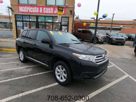2013 Toyota Highlander for sale at West Oak in Chicago IL