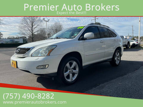 2008 Lexus RX 350 for sale at Premier Auto Brokers in Virginia Beach VA