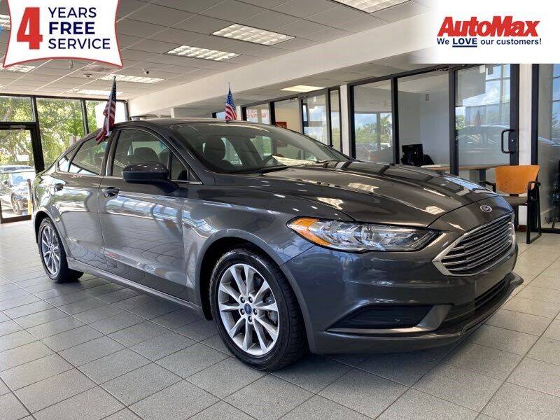 2017 Ford Fusion for sale at Auto Max in Hollywood FL