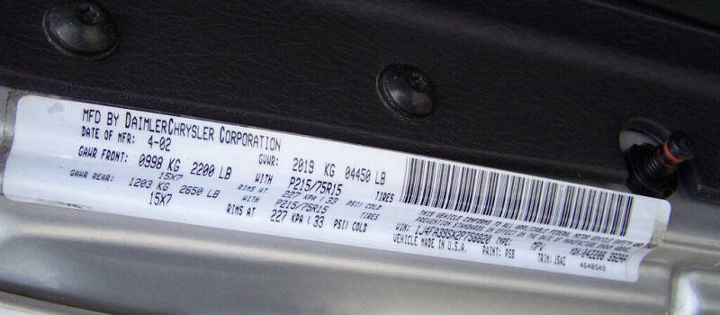 2002 Jeep Wrangler X