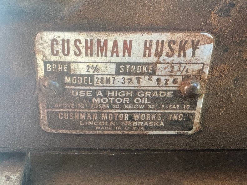 1959 Cushman Highlander Model 721