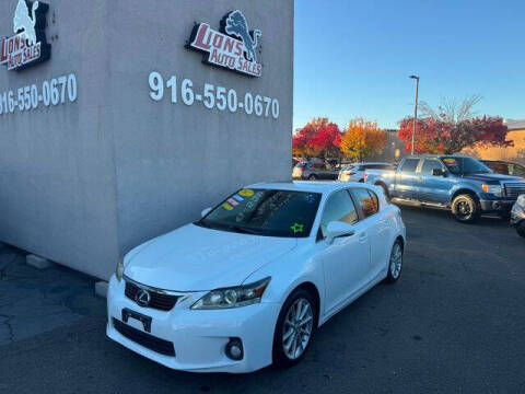 2012 Lexus CT 200h for sale at LIONS AUTO SALES in Sacramento CA