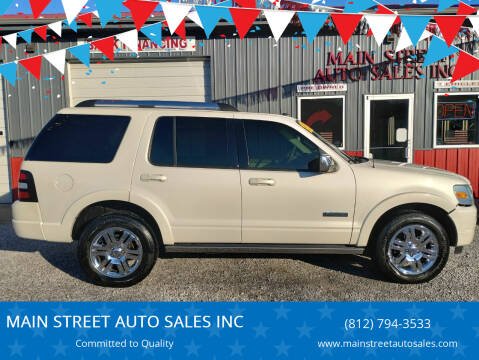 2008 Ford Explorer for sale at MAIN STREET AUTO SALES INC in Austin IN