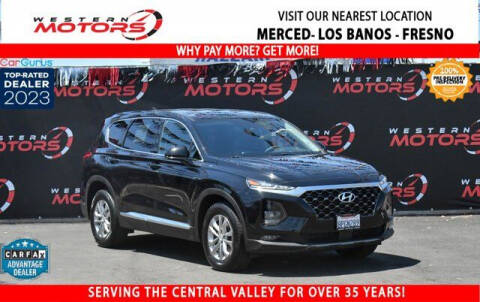 2020 Hyundai Santa Fe for sale at Western Motors Los Banos in Los Banos CA