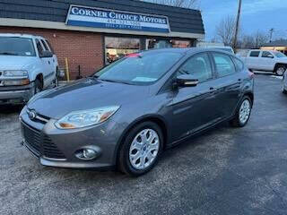 2012 Ford Focus for sale at Corner Choice Motors in West Allis WI