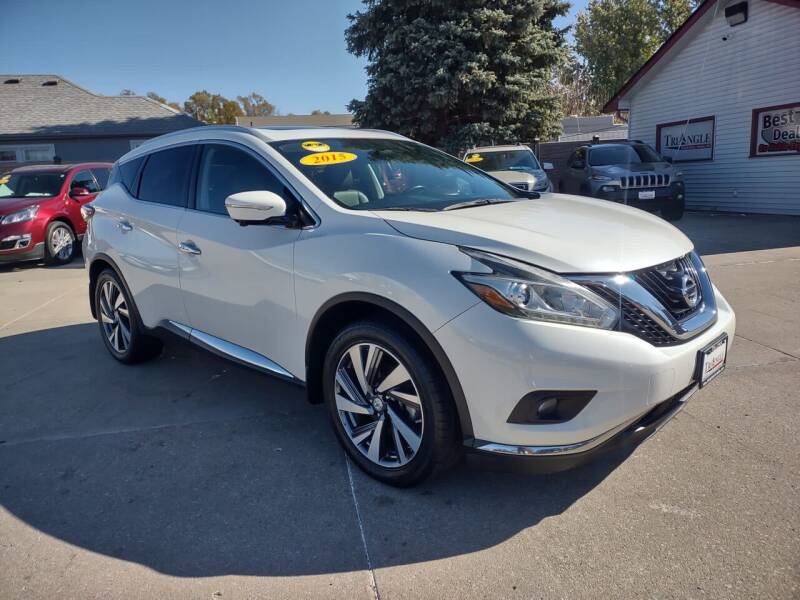 2015 Nissan Murano for sale at Triangle Auto Sales in Omaha NE