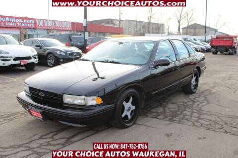 1995 Chevrolet Impala for sale at Your Choice Autos - Waukegan in Waukegan IL