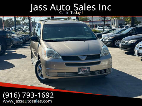 2004 Toyota Sienna for sale at Jass Auto Sales Inc in Sacramento CA