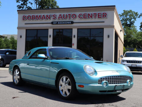 2002 Ford Thunderbird for sale at DORMANS AUTO CENTER OF SEEKONK in Seekonk MA