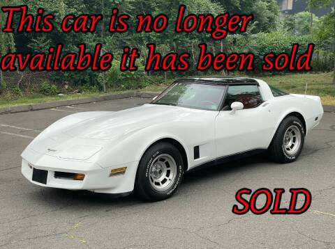 1980 Chevrolet Corvette for sale at Gillespie Car Care 1 (soon to be) Affordable Cars in Ware MA