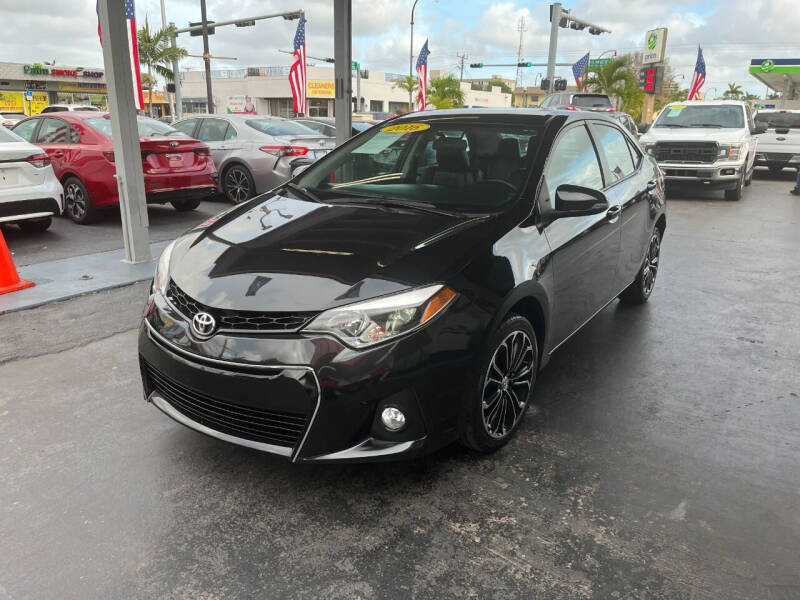 2016 Toyota Corolla for sale at American Auto Sales in Hialeah FL