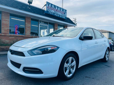 2016 Dodge Dart for sale at VENTURE MOTOR SPORTS in Chesapeake VA