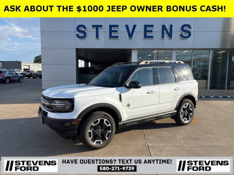 2024 Ford Bronco Sport for sale at STEVENS FORD in Enid OK