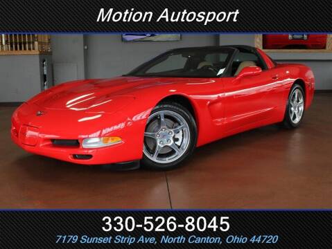 2004 Chevrolet Corvette for sale at Motion Auto Sport in North Canton OH