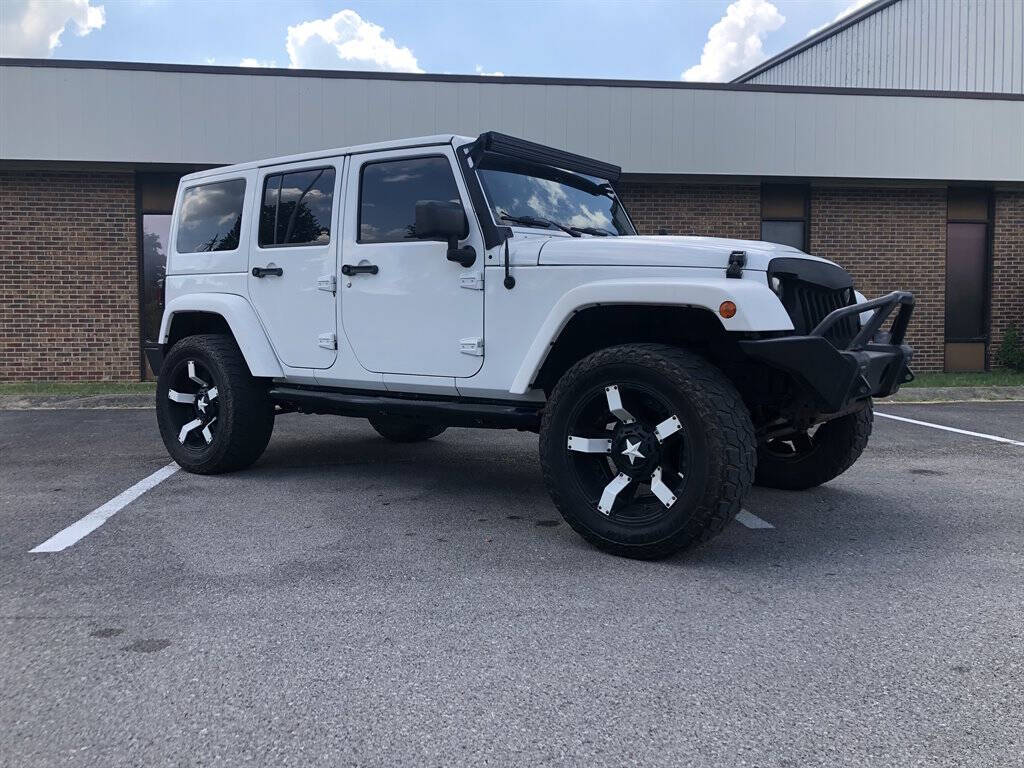 2014 Jeep Wrangler Unlimited for sale at American Customs Llc in Franklin, TN