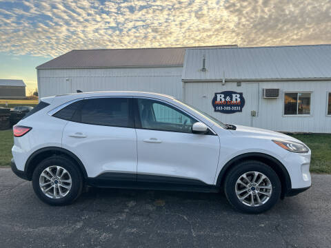 2021 Ford Escape for sale at B & B Sales 1 in Decorah IA