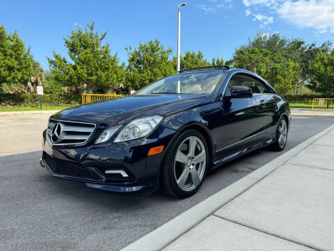 2010 Mercedes-Benz E-Class for sale at S-Line Motors in Pompano Beach FL