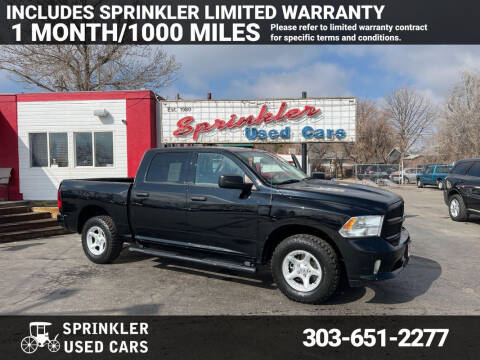 2015 RAM 1500 for sale at Sprinkler Used Cars in Longmont CO