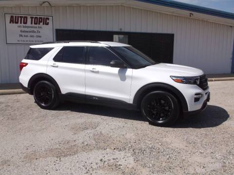 2020 Ford Explorer for sale at AUTO TOPIC in Gainesville TX