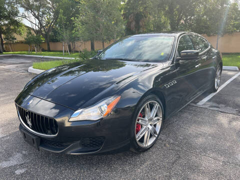 2014 Maserati Quattroporte for sale at Eden Cars Inc in Hollywood FL