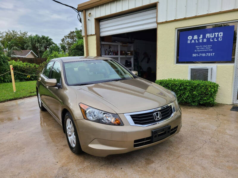 2009 Honda Accord for sale at O & J Auto Sales in Royal Palm Beach FL