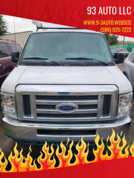 2012 Ford E-Series for sale at 93 AUTO LLC in New Haven MI