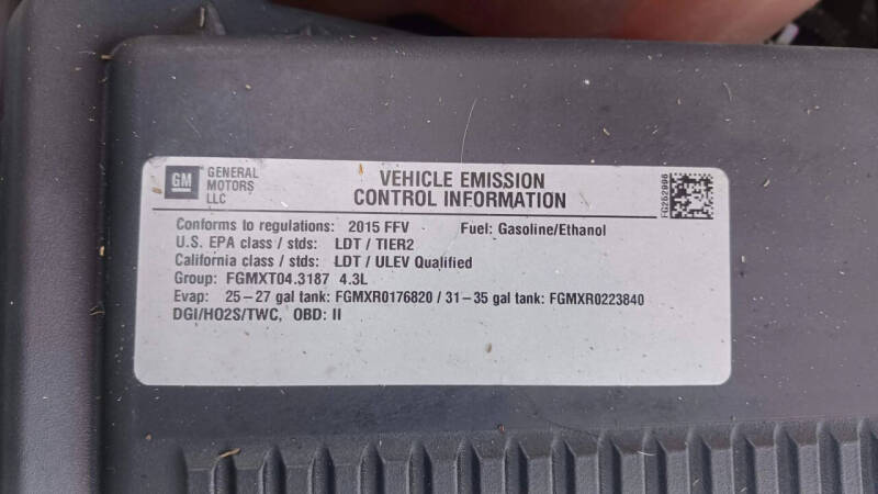 2015 Chevrolet Silverado 1500