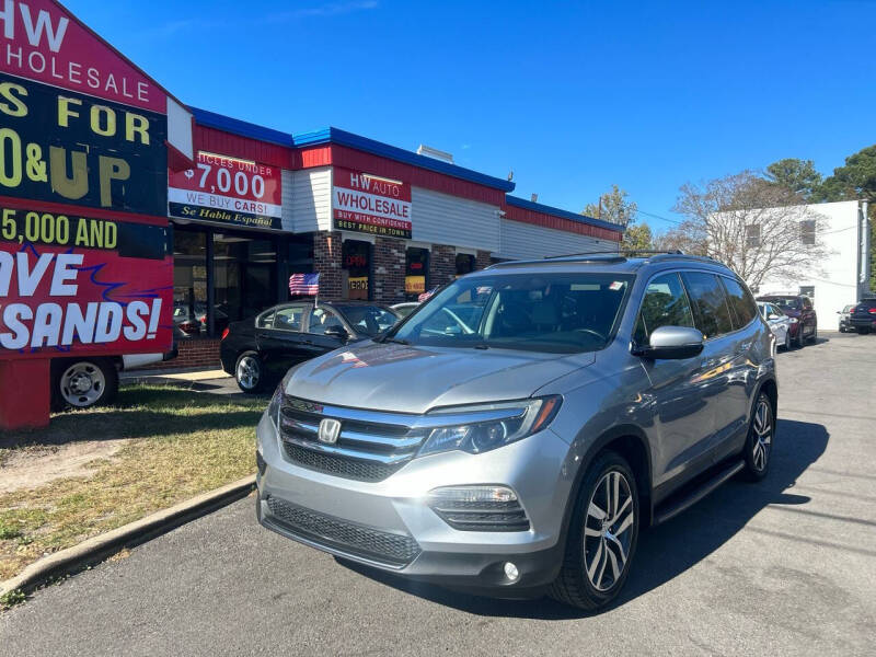 2016 Honda Pilot for sale at HW Auto Wholesale in Norfolk VA