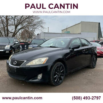 2008 Lexus IS 250 for sale at PAUL CANTIN in Fall River MA