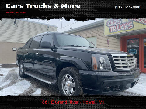 2002 Cadillac Escalade EXT for sale at Cars Trucks & More in Howell MI