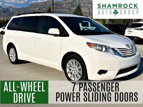 2015 Toyota Sienna for sale at Shamrock Group LLC #1 in Pleasant Grove UT