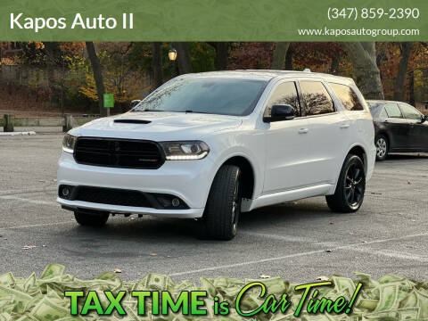 2018 Dodge Durango for sale at Kapos Auto II in Ridgewood NY