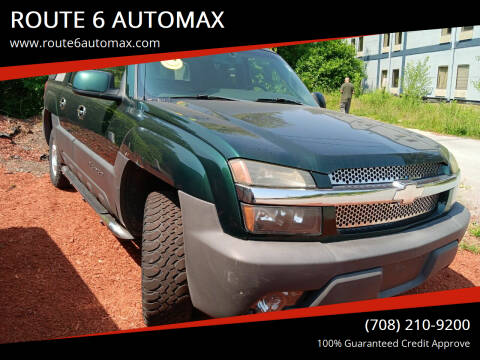 2003 Chevrolet Avalanche for sale at ROUTE 6 AUTOMAX in Markham IL