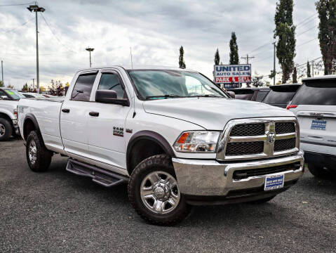 2018 RAM 2500 for sale at United Auto Sales in Anchorage AK